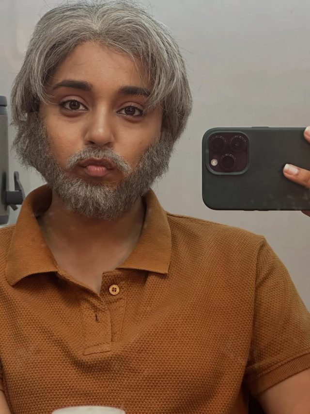 21 की उम्र में सफेद हो गए सुम्बुल के बाल, निकल आई दाढ़ी? मजेदार है शूट