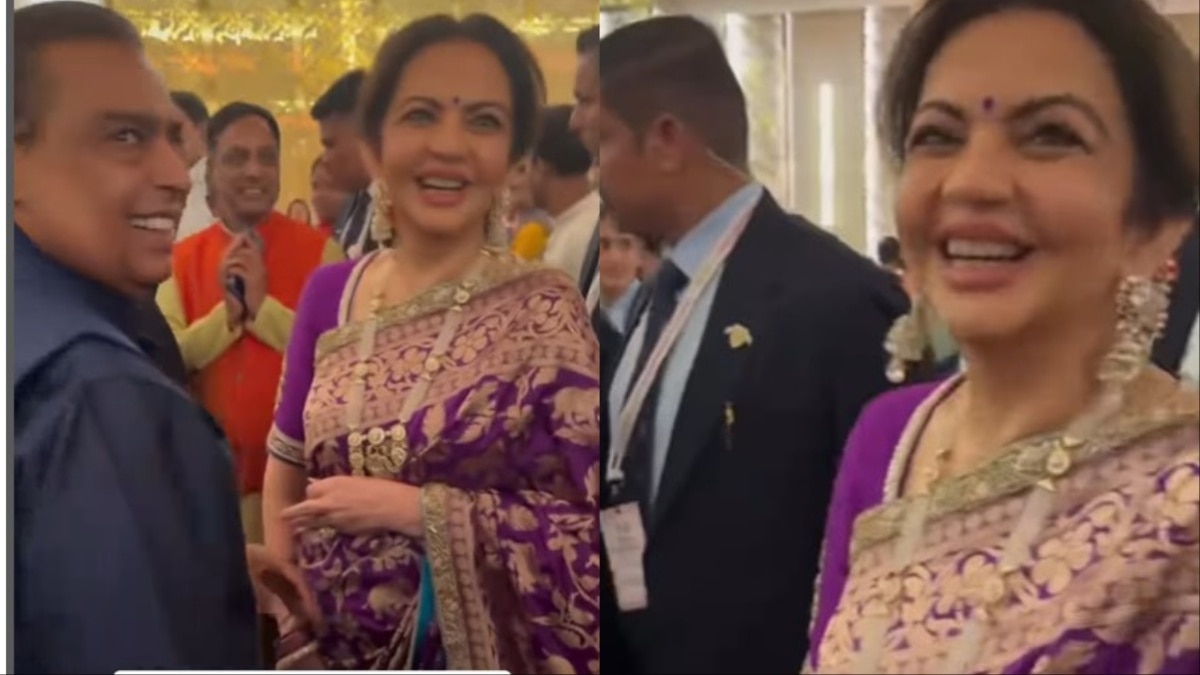 मुकेश-नीता अंबानी ने छोटे बच्चे को विश किया Happy Diwali! ट्रेडिशनल आउटफिट में लगे कमाल