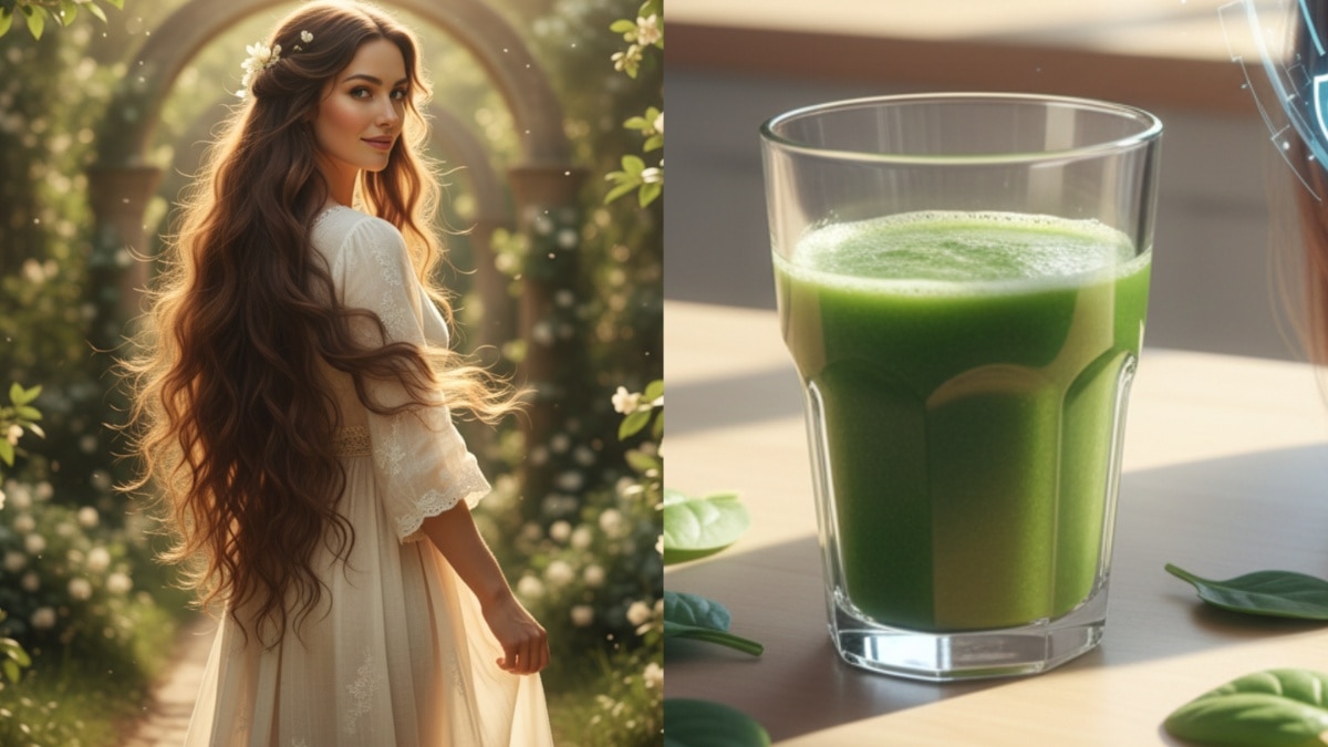 लंबे और घने बालों के लिए रोज सुबह पिएं ये ग्रीन शॉर्ट, हेयर फॉल पर लगाएगा ब्रेक!