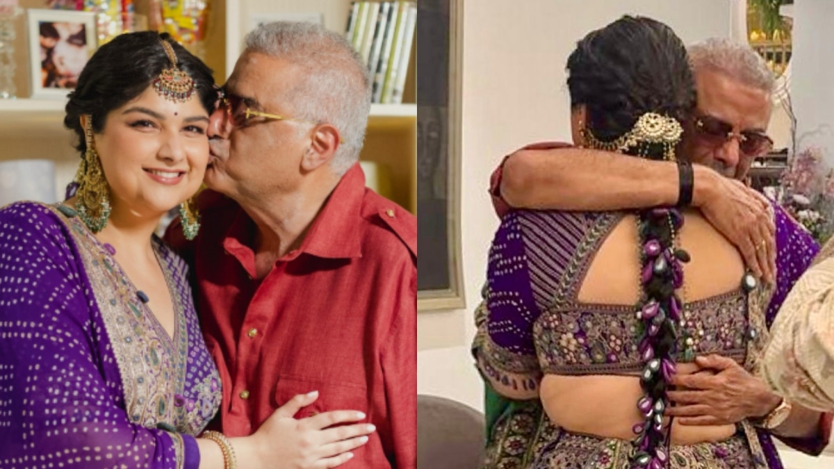 बोनी कपूर की लाडली बनेगी दुल्हन, सगाई पर छलके पिता के आंसू, अंशुला भी हुईं इमोशनल