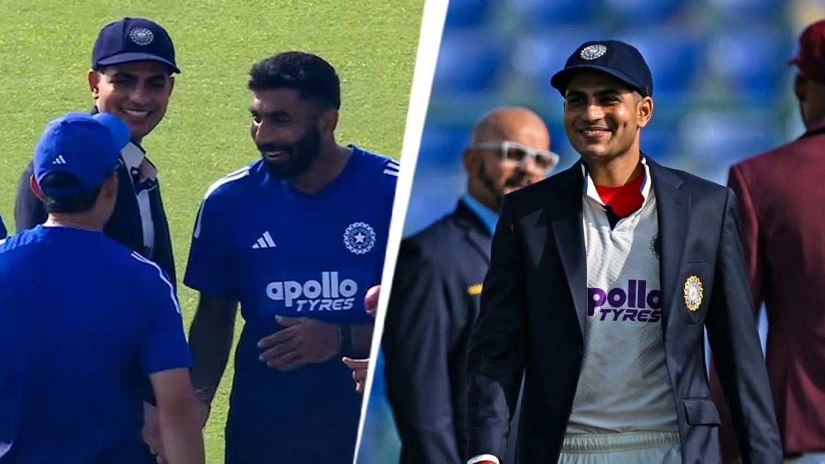 द‍िल्ली में टॉस के इस र‍िकॉर्ड से बचे ग‍िल! गंभीर-जडेजा ने लिए मजे, बुमराह का र‍िएक्शन VIRAL