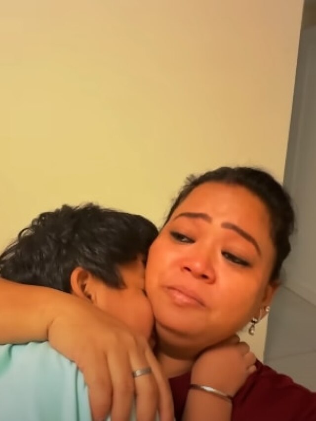 भारती ने दूसरे बच्चे के लिए की शॉपिंग, हुईं इमोशनल, बेटे से गले लग रोईं