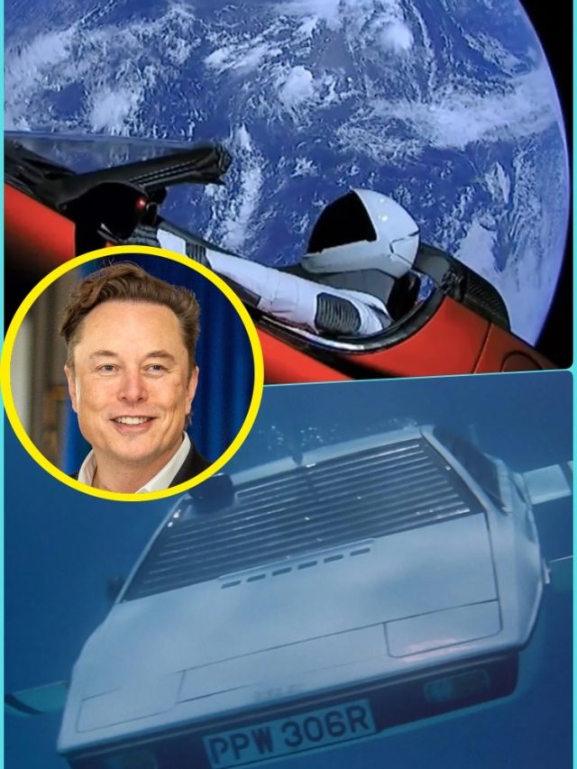 एक स्पेस में घूमती... दूसरी समंदर में गोते लगाती! Musk का यूनिक कार कलेक्शन