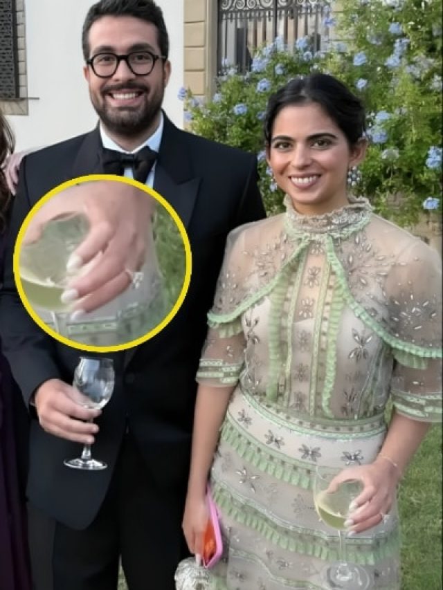 दोस्त की शादी में लाखों का गाउन पहन ईशा अंबानी ने दिखाया टशन, डायमंड रिंग ने चुराई लाइमलाइट