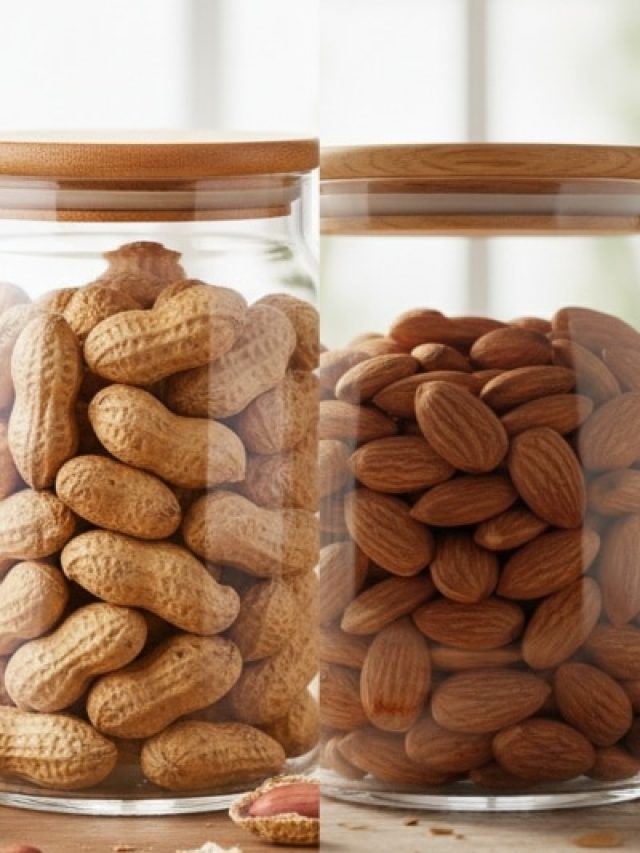 मूंगफली vs बादाम: हेल्दी और फिट रहने के लिए क्या खाना है ज्यादा बेहतर?