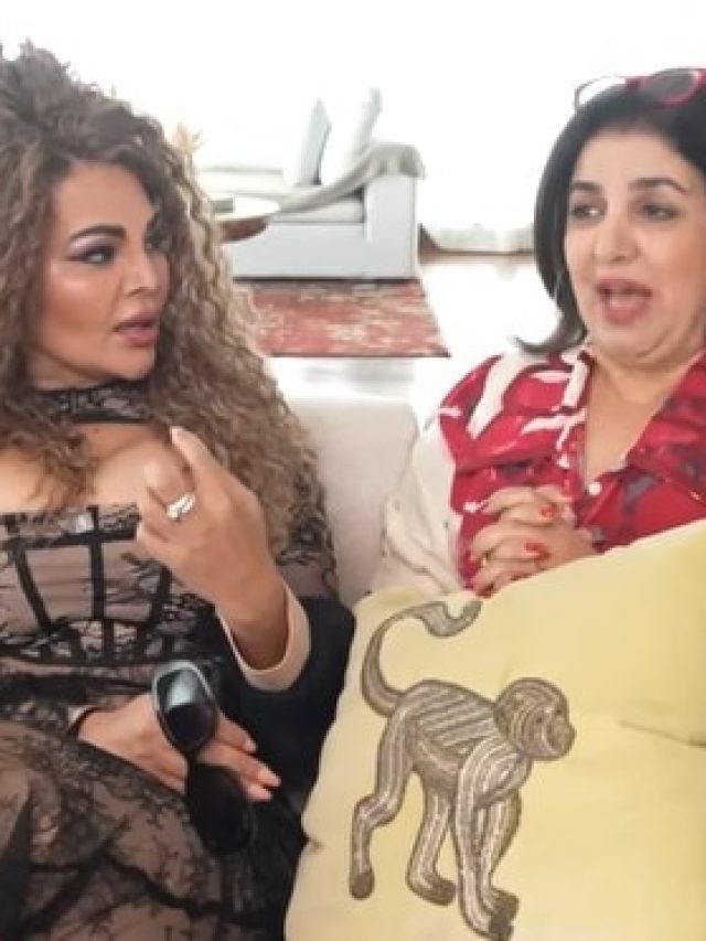 रिवीलिंग ड्रेस पहनकर घर पहुंचीं राखी, देखकर चौंकी फराह खान, तकिए से ढका, बोलीं- बच्चे...