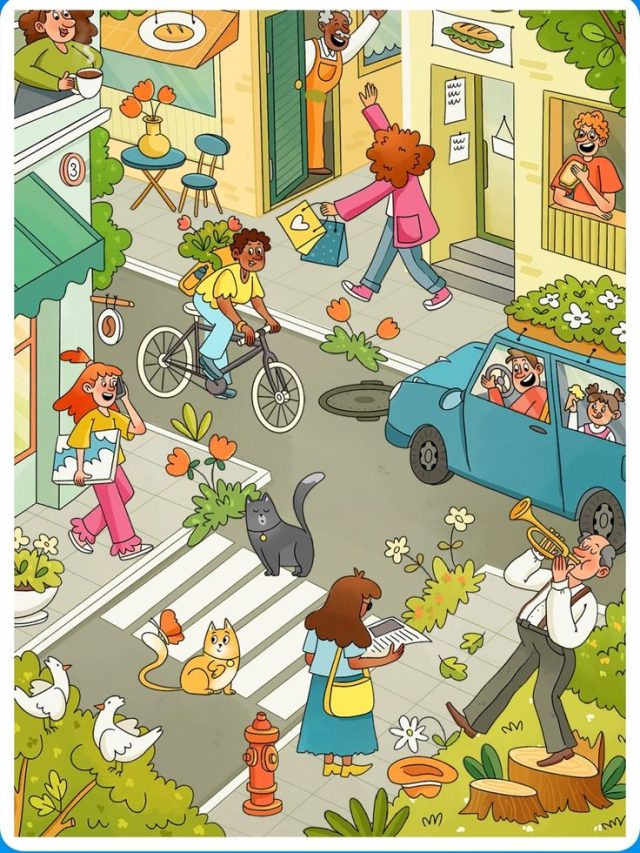 तस्वीर में छिपी है आइसक्रीम , सिर्फ 15 सेकंड में खोजने का चैलेंज