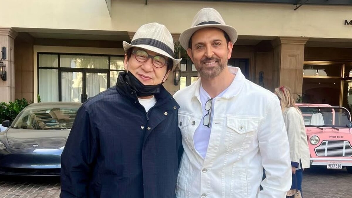 जैकी चैन से फिर मिले ऋतिक रोशन, खुशी से झूमे एक्टर, फैंस बोले- दो लेजेंड्स...