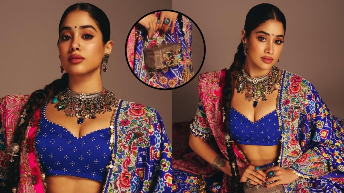 जाह्नवी कपूर के बॉक्स वाले पर्स पर अटकी निगाहें, कीमत जान उड़ जाएंगे होश!