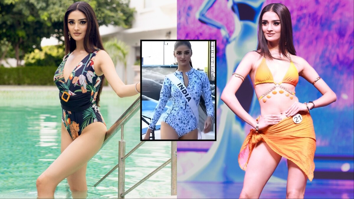 स्विमसूट पहन मिस यूनिवर्स में छाईं भारत की मनिका, बोल्ड लुक के हो रहे चर्चे