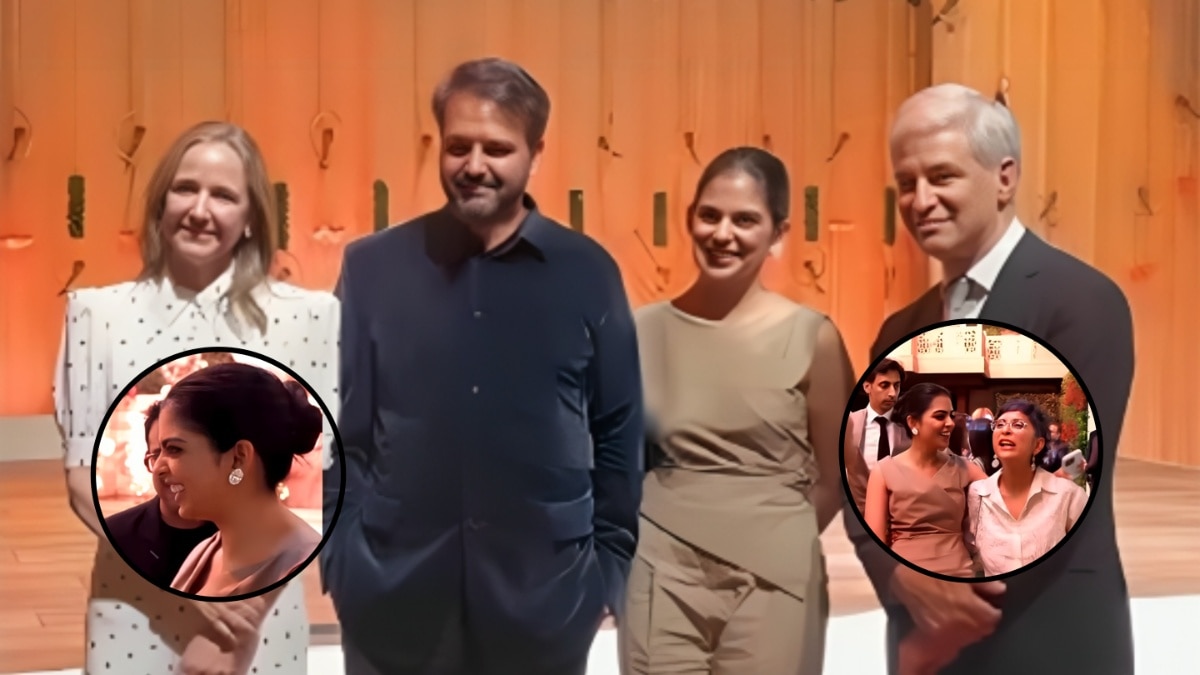 स्टाइलिश बेज को-ऑर्ड में दिखीं ईशा अंबानी, आनंद संग विदेशियों को किया वेलकम, VIDEO