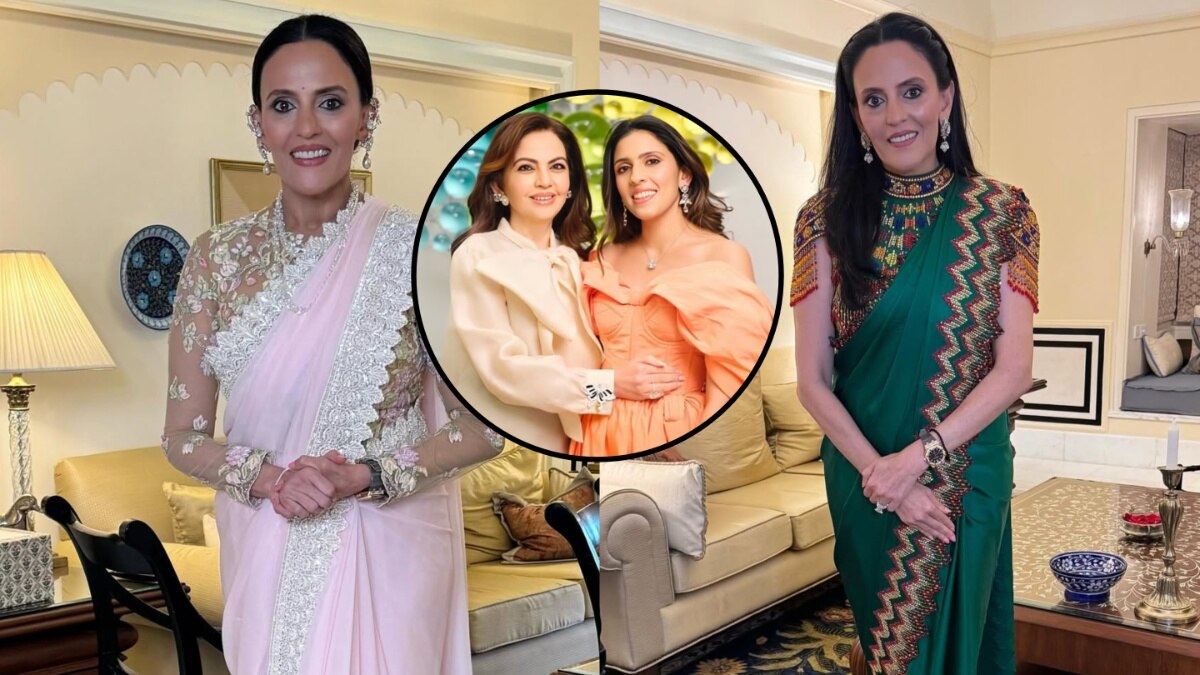नीता अंबानी की समधन ने साड़ी में लूटी महफिल, हूबहू श्लोका अंबानी जैसी लगीं मां मोना मेहता