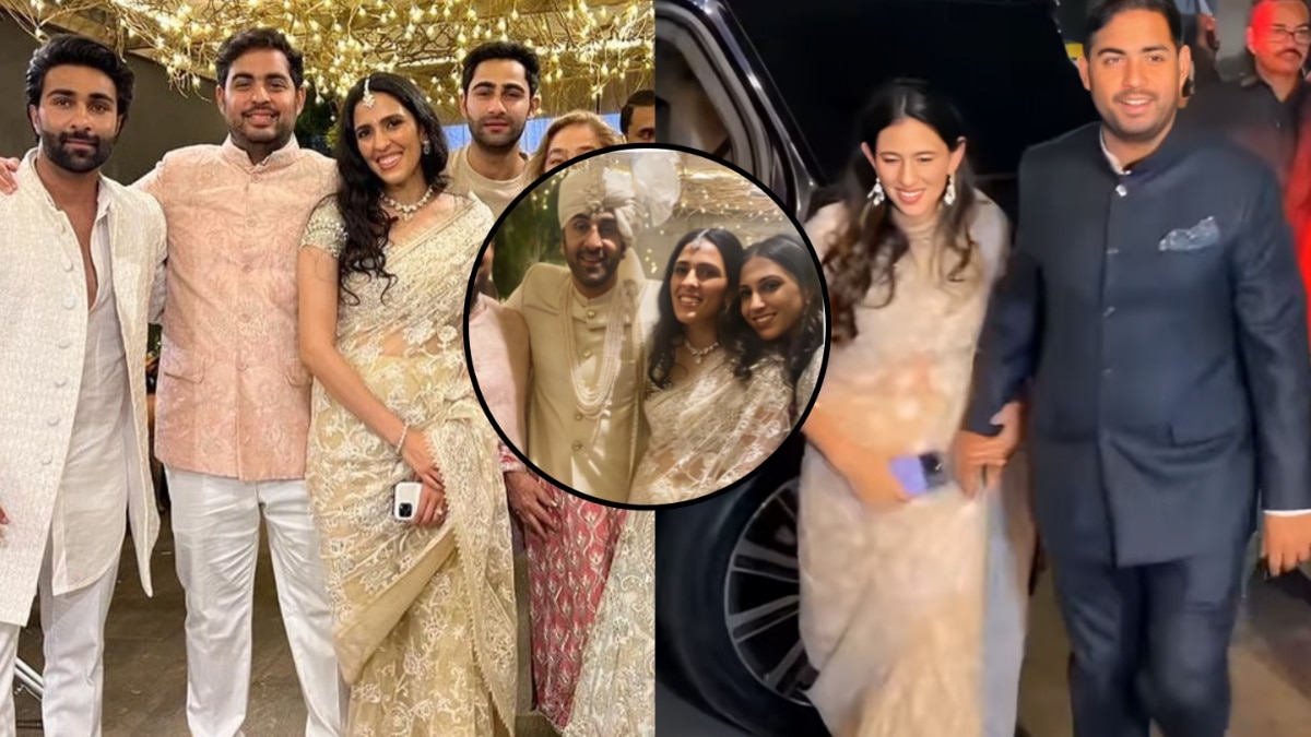 अंबानी घर की बड़ी बहू श्लोका ने रिपीट की आलिया की शादी वाली साड़ी, छाया लुक