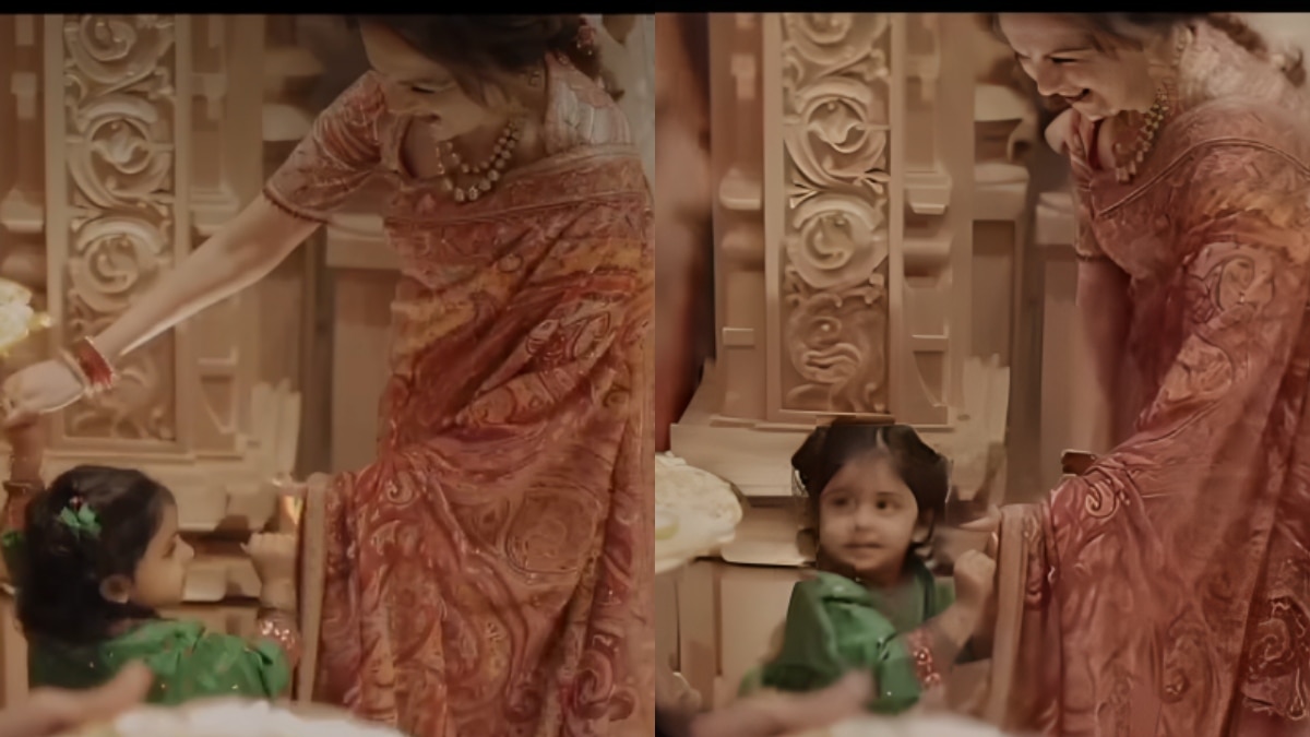 नीता अंबानी ने आकाश-श्लोका की बेटी वेदा संग किया डांस, दादी-पोती का क्यूट VIDEO जीतेगा दिल