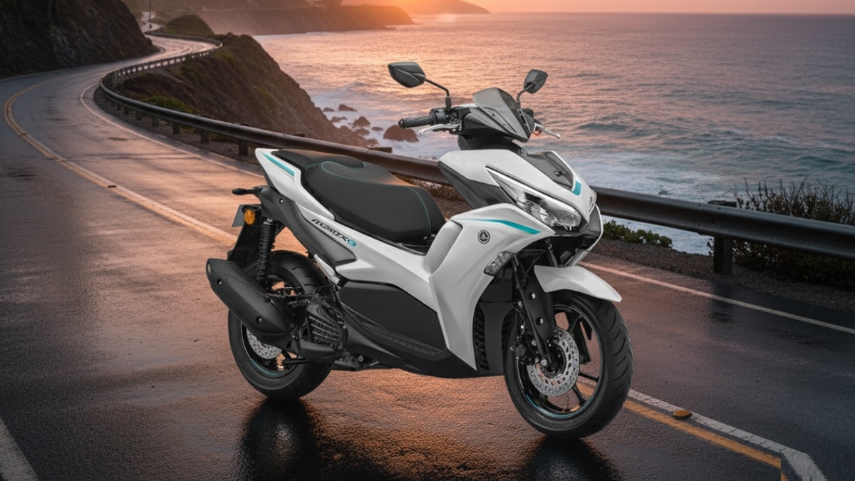स्पोर्टी लुक... 106KM रेंज! Yamaha का पहला इलेक्ट्रिक स्कूटर Aerox E पेश