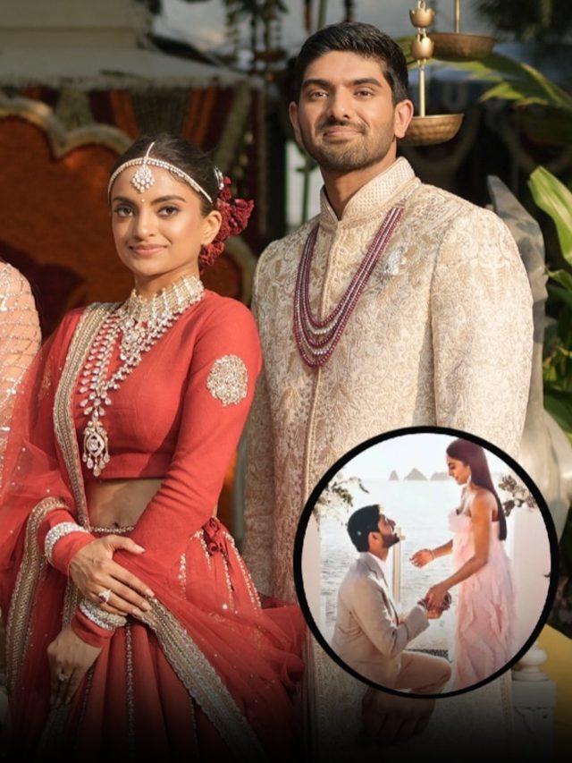 करोड़पति कपल नेत्रा और वामसी के वेडिंग लुक्स, वरमाला से हल्दी तक देखें रॉयल Photos