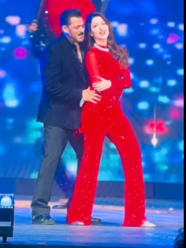 24 साल छोटी हीरोइन को बांहों में लेकर नाचे सलमान खान, केमिस्ट्री पर फिदा फैंस, Video