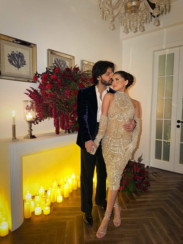 गर्लफ्रेंड तारा के बर्थडे पर रोमांटिक हुए वीर पहाड़िया, केट काटने के बाद सबके सामने किया Kiss