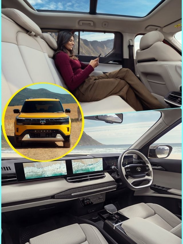 ट्रिपल-स्क्रीन, थाई सपोर्ट और धांसू सेफ्टी! Sierra के 10 कमाल फीचर्स