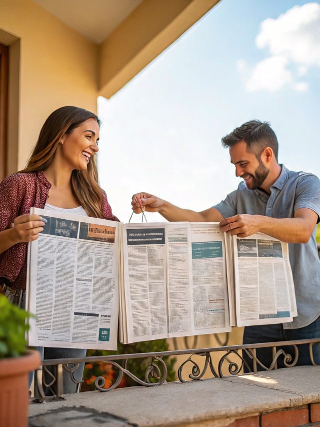 घर के बाहर लोग क्यों टांग रहे अखबार? सोशल मीडिया पर वायरल हो रहा हैक