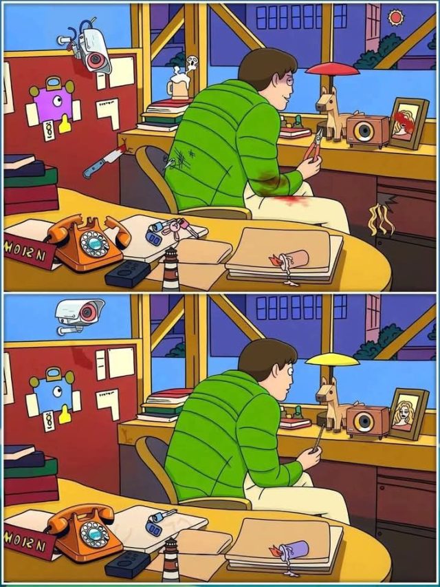 तस्वीर में 7 गलतियां खोज पाएंगे आप, 10 सेकंड का चैलेंज