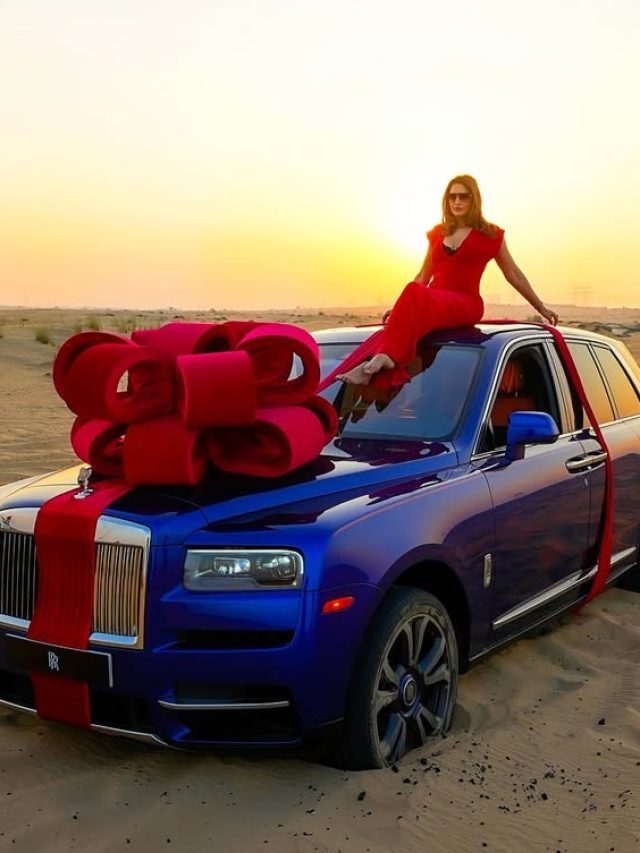 एक्ट्रेस को बिजनेसमैन पति से मिली 10 करोड़ की लग्जरी कार! गाड़ी पर बैठ इतराईं, Photos