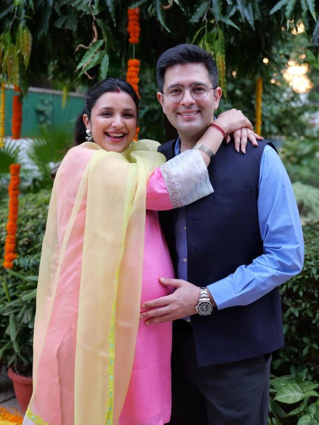 'भगवान का आशीर्वाद', बेटे के पिता बनकर खुश राघव चड्ढा, परिणीति संग बिता रहे वक्त