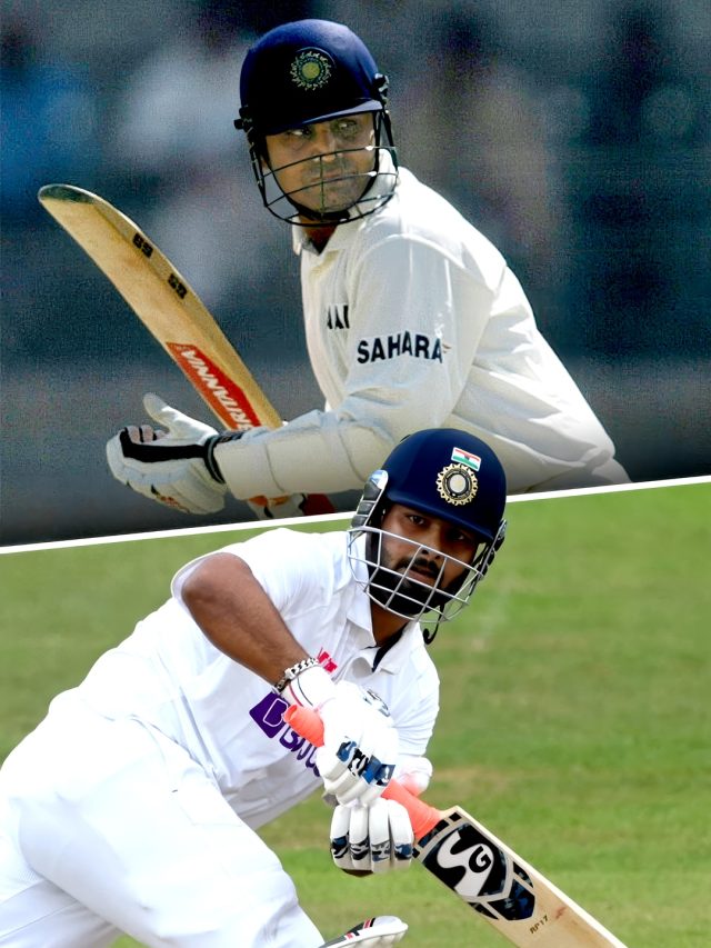 पंत ने रच द‍िया इत‍िहास, छक्के जड़ने के मामले में सहवाग को पछाड़ा