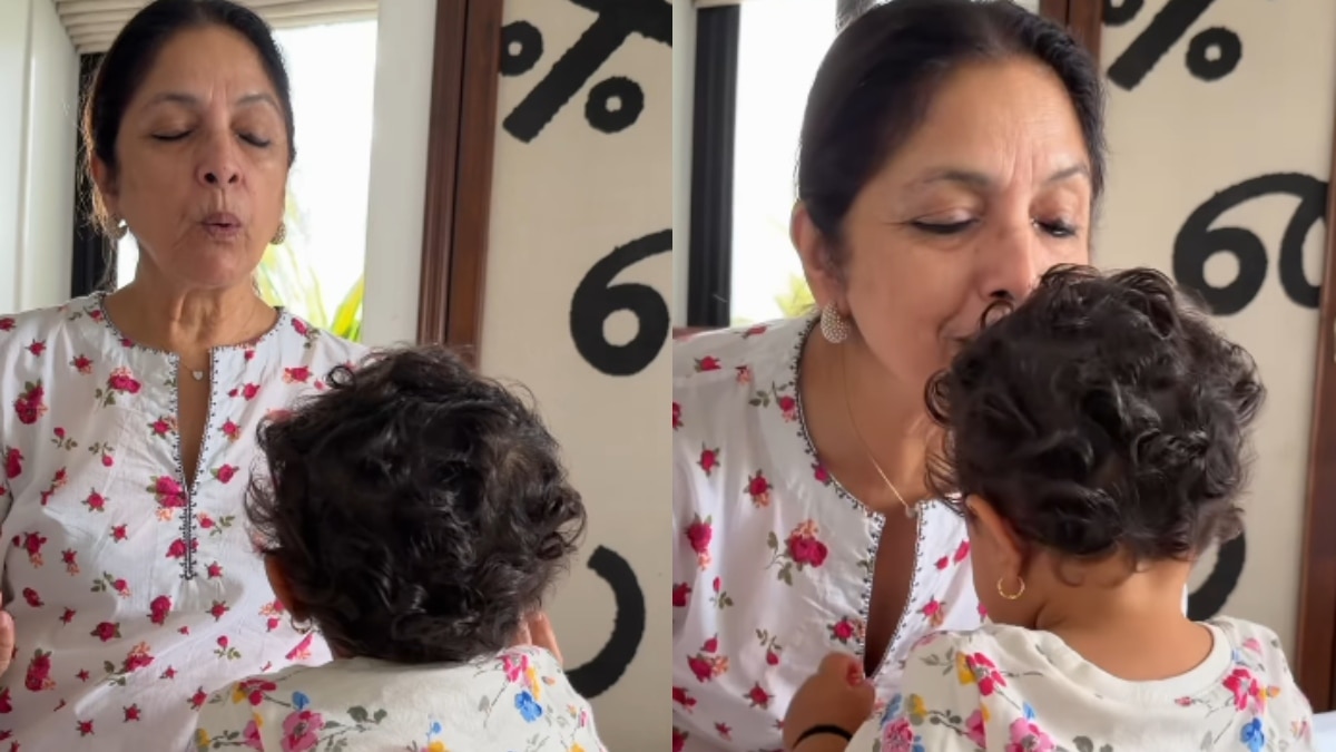 बोलने लगी नीना गुप्ता की 1 साल की नातिन, नाम सुनकर खुशी से गदगद हुईं एक्ट्रेस