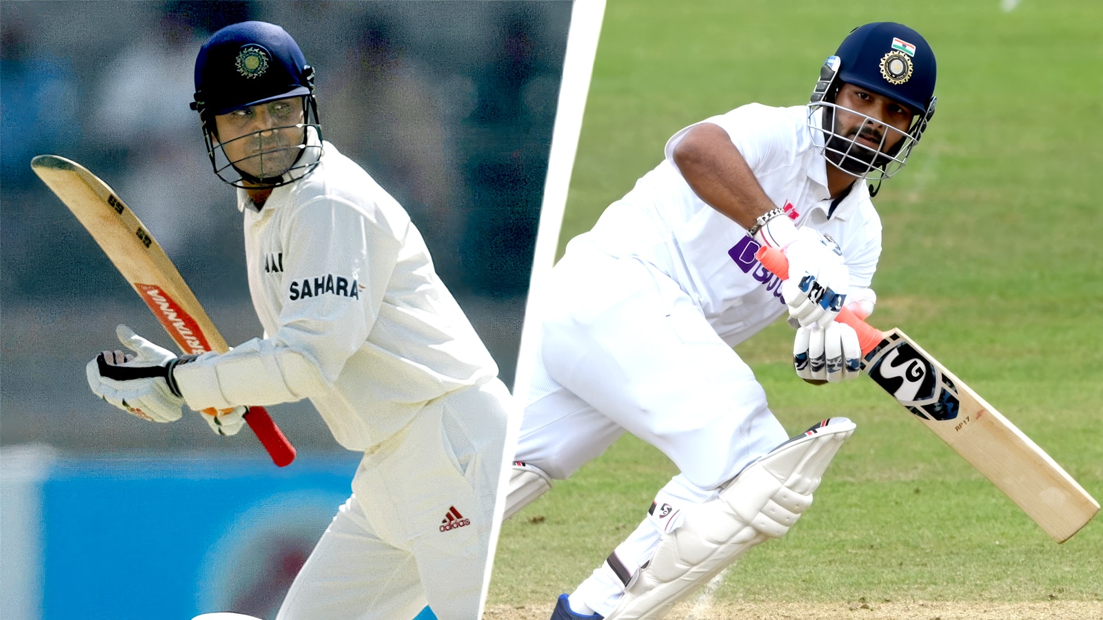 पंत ने रच द‍िया इत‍िहास, छक्के जड़ने के मामले में सहवाग को पछाड़ा