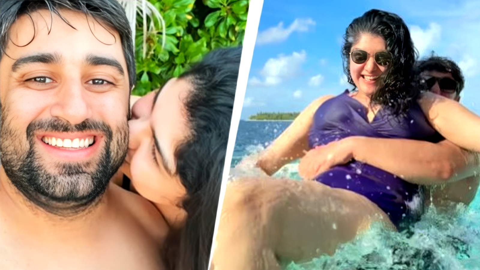 BF की बांहों में कपूर खानदान की बेटी, किया Kiss, बोली- रात के 2 बजे...