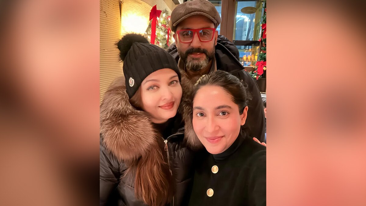 सिर पर टोपी-ब्लैक जैकेट, अभिषेक संग नए साल के जश्न में डूबीं ऐश्वर्या राय, कहां हैं आराध्या?