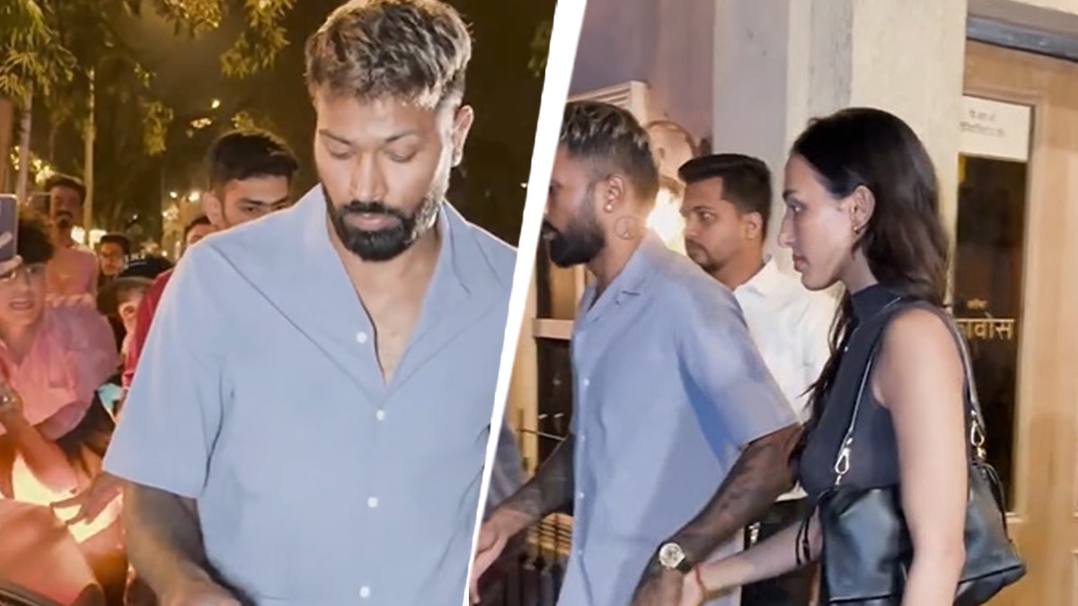 डेट नाइट पर हार्दिक-माहिका, भीड़ में किया प्रोटेक्ट, एक-दूजे का हाथ थामे दिखा कपल