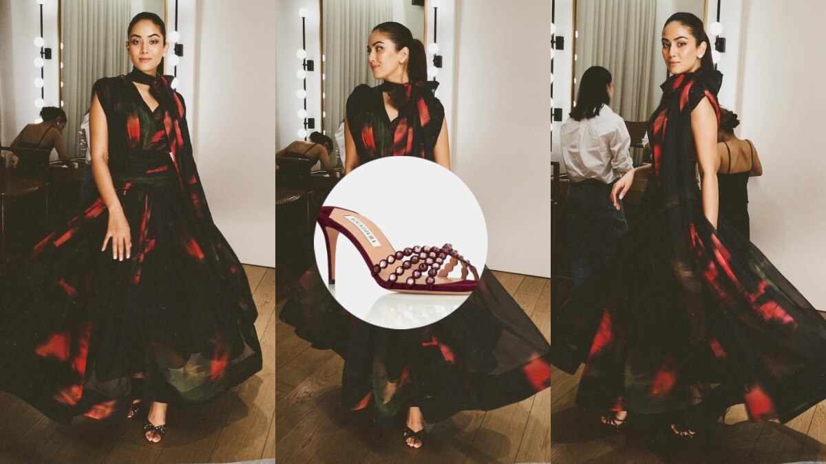 15 हजार की ड्रेस पर 1 लाख से ज्यादा की हील्स पहन मीरा ने दिखाया टशन, छा गया लुक