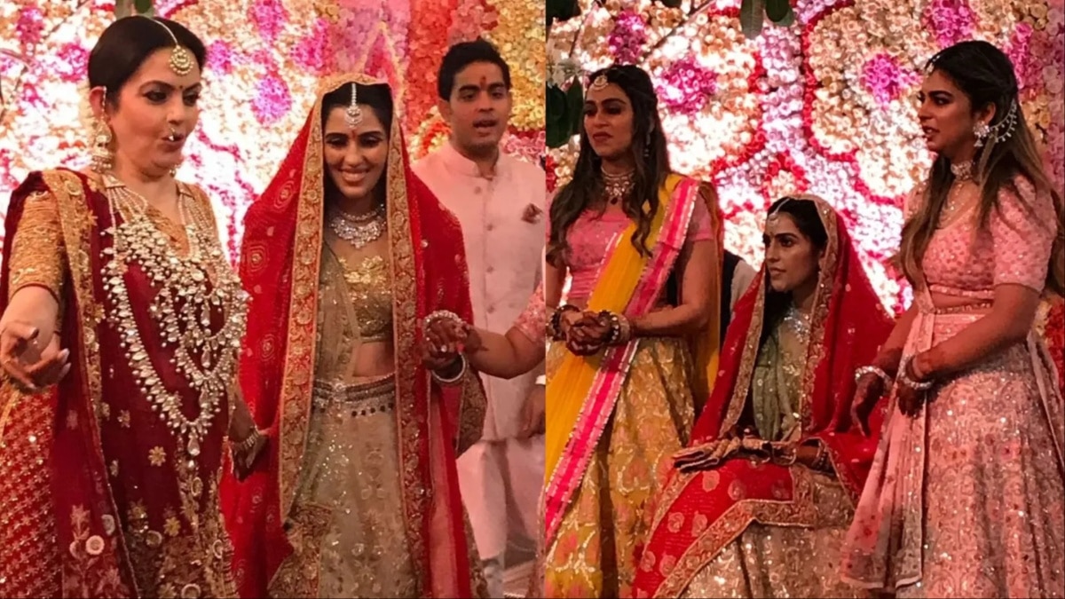 श्लोका अंबानी की सगाई में ऐसे थे सास नीता के ठाठ, दिखा पति और ननद का रॉयल अंदाज