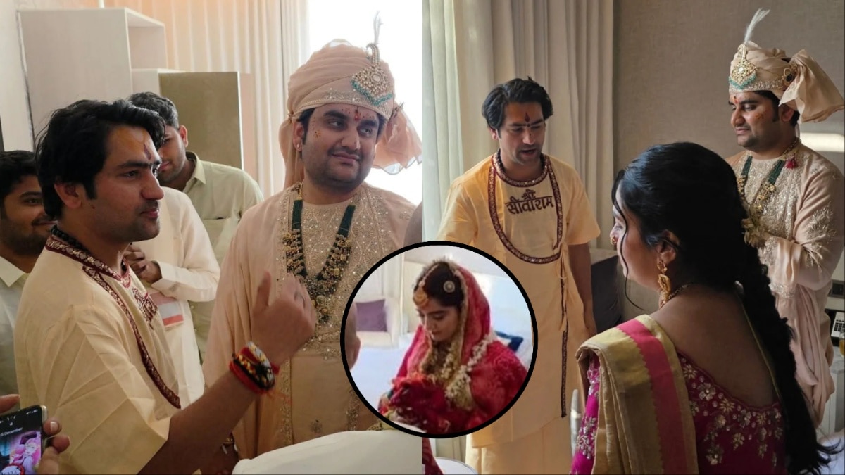 शादी के बाद कथावाचक दोस्त से मिले धीरेंद्र शास्त्री, दुल्हन ने किया ये काम, करेंगे तारीफ!