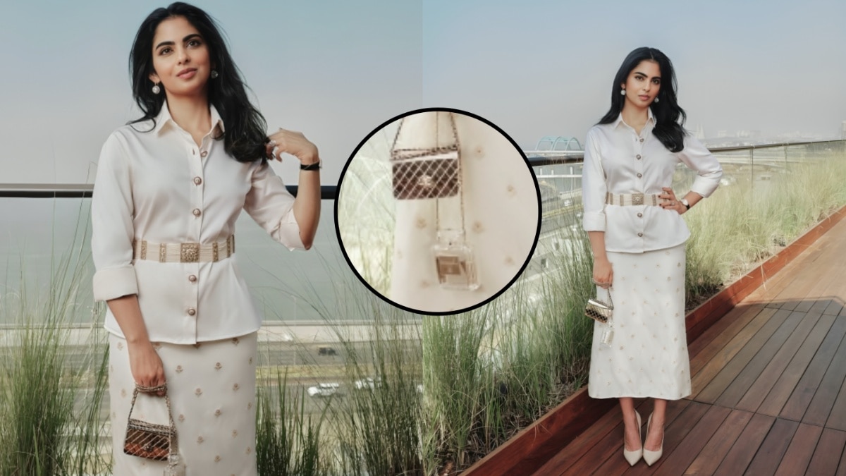 मुकेश अंबानी की बेटी ने ऑल-वाइट लुक में दिखाए ठाठ! स्कर्ट और शर्ट में दिखा ईशा का जुदा अंदाज