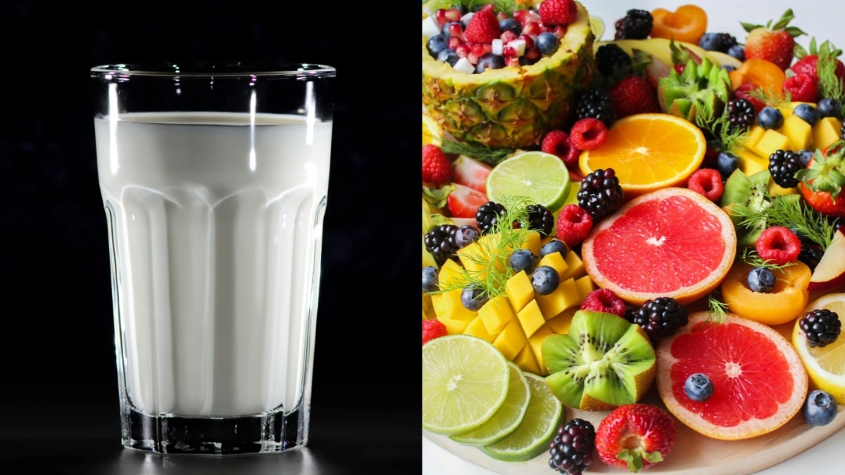 दूध के साथ सिर्फ ये 2 फल ही सुरक्षित, बाकी पेट कर सकते हैं खराब, लग सकती हैं उल्टियां!