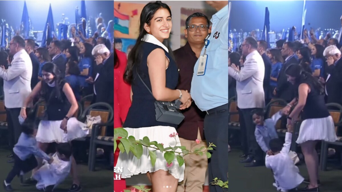 ननद ईशा अंबानी के बेटे को संभालती दिखीं राधिका मर्चेंट, मामी का हाथ पकड़ लटक गए बच्चे