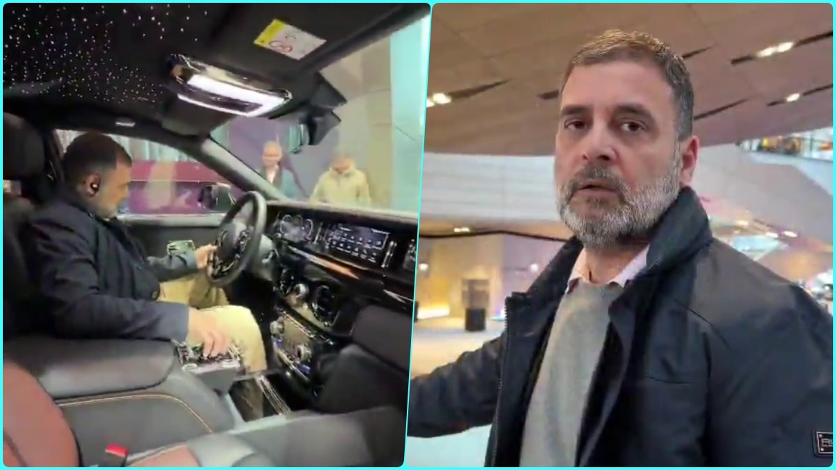 जर्मनी में BMW फैक्ट्री पहुंचे राहुल गांधी, बोले 'दुख की बात भारत में मैन्युफैक्चरिंग...'