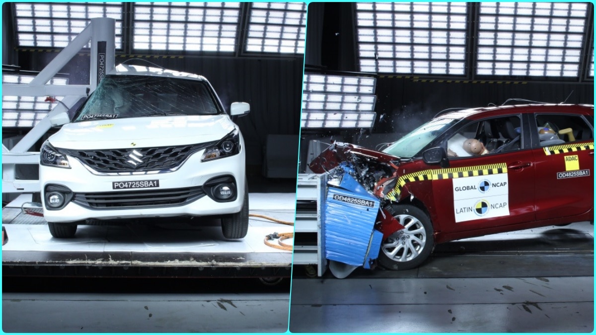 6 Airbags... फिर भी 2 स्टार! क्रैश टेस्ट में Baleno की सेफ्टी का खुलासा