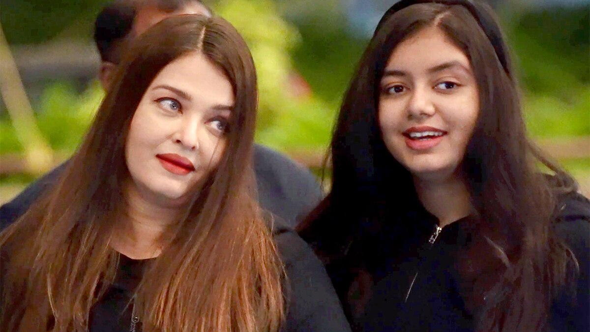 14 की उम्र में मां ऐश्वर्या से भी लंबी हो गईं आराध्या बच्चन, ऑल ब्लैक लुक में छाईं