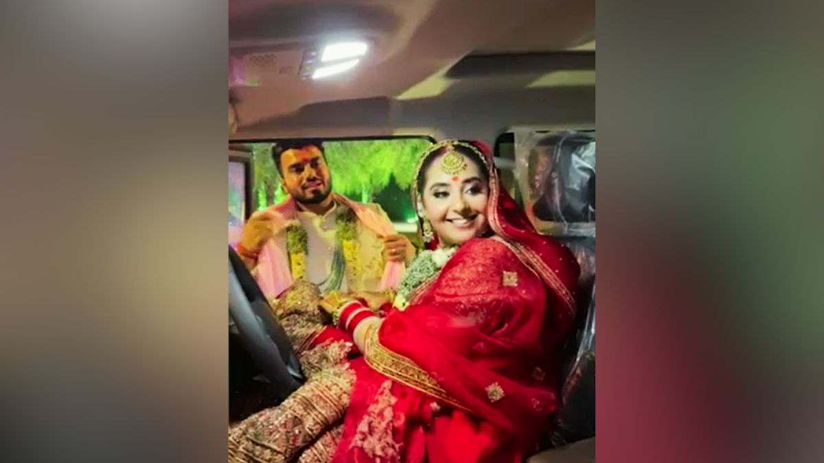 दुल्हन ने दौड़ाई Thar तो दूल्हे के छूटे पसीने, वीडियो हो रहा वायरल