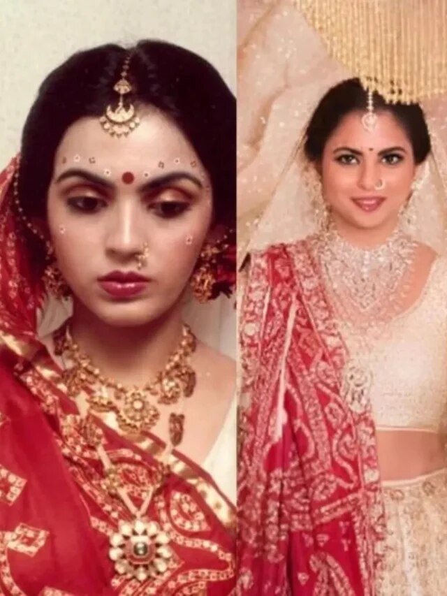 जब मां नीता की ही तरह गुजराती दुल्हन बनी थीं ईशा अंबानी, देखें किसका लुक था बेस्ट