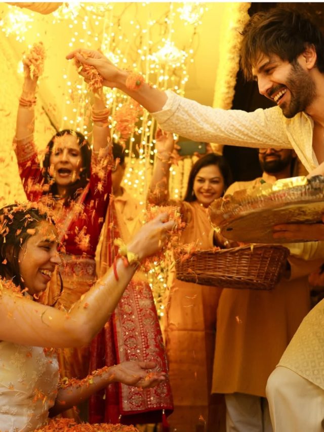 कार्तिक की बहन की शादी, दिखाई 'दूल्हे राजा' की झलक, PHOTOS देख इम्प्रेस फैन्स