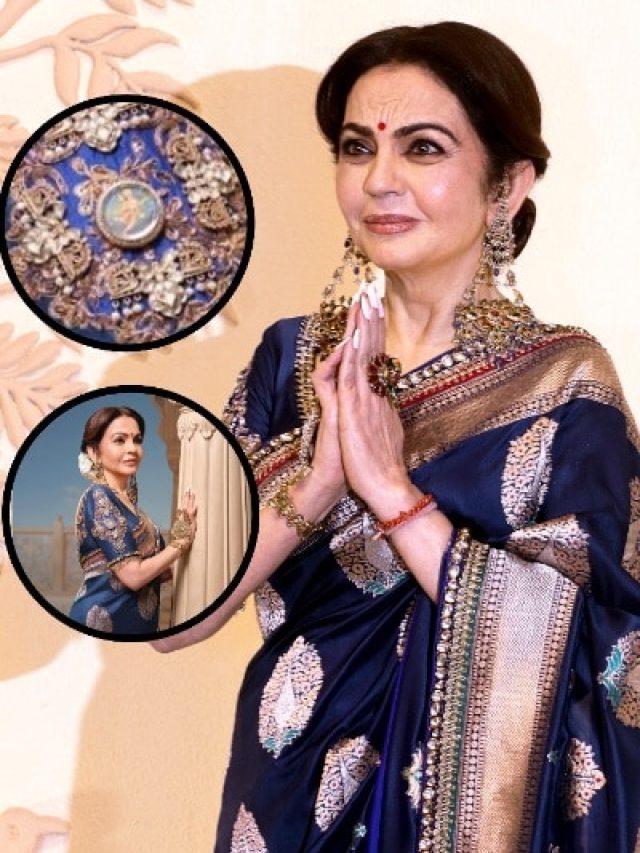 100 साल पुराने झुमके पहन रॉयल लगीं नीता अंबानी, बांह पर जड़े हनुमान जी की हो रही चर्चा