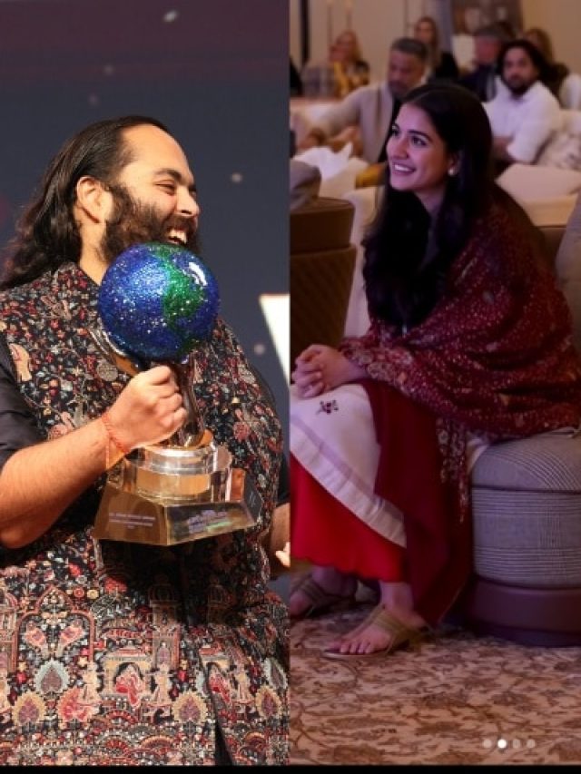 अनंत अंबानी को मिला Global अवॉर्ड, पति को निहारती दिखीं राधिका, पहना था सिंपल सूट