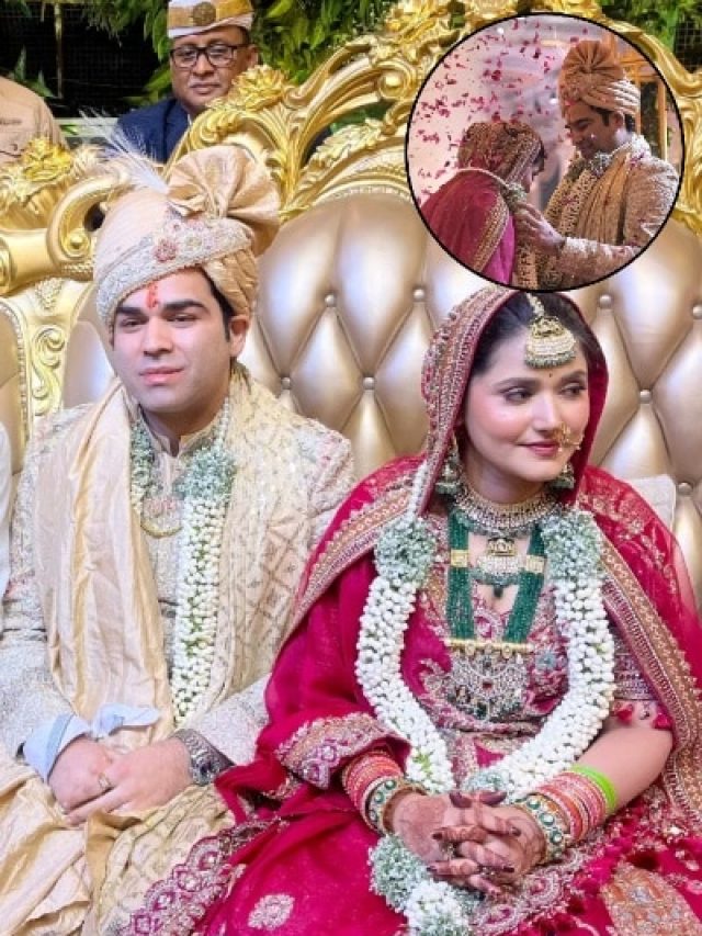 कथावाचक निधि ने छुए दूल्हे राजा के पैर, वरमाला के बाद हुईं इमोशनल, देखें VIDEO