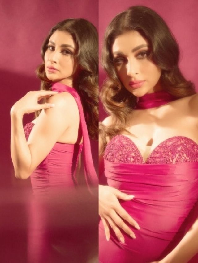 मौनी रॉय का लेटेस्ट फोटोशूट, हॉट पिंक गाउन में डॉल सी दिखीं 'नागिन' एक्ट्रेस