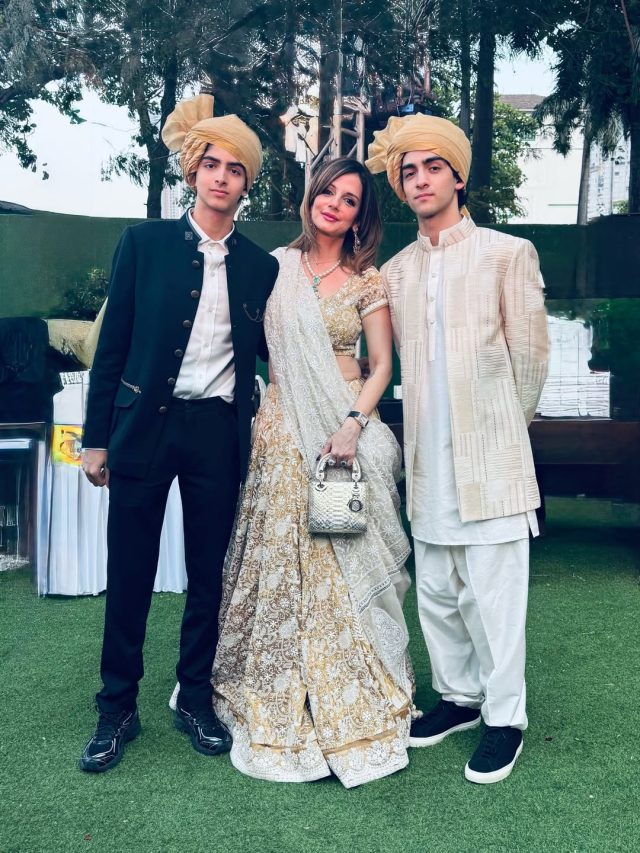 इंटरनेट पर छाए ऋतिक के बेटे, सुजैन को रिहान-रिदान पर गर्व, बेटों का डैशिंग लुक वायरल